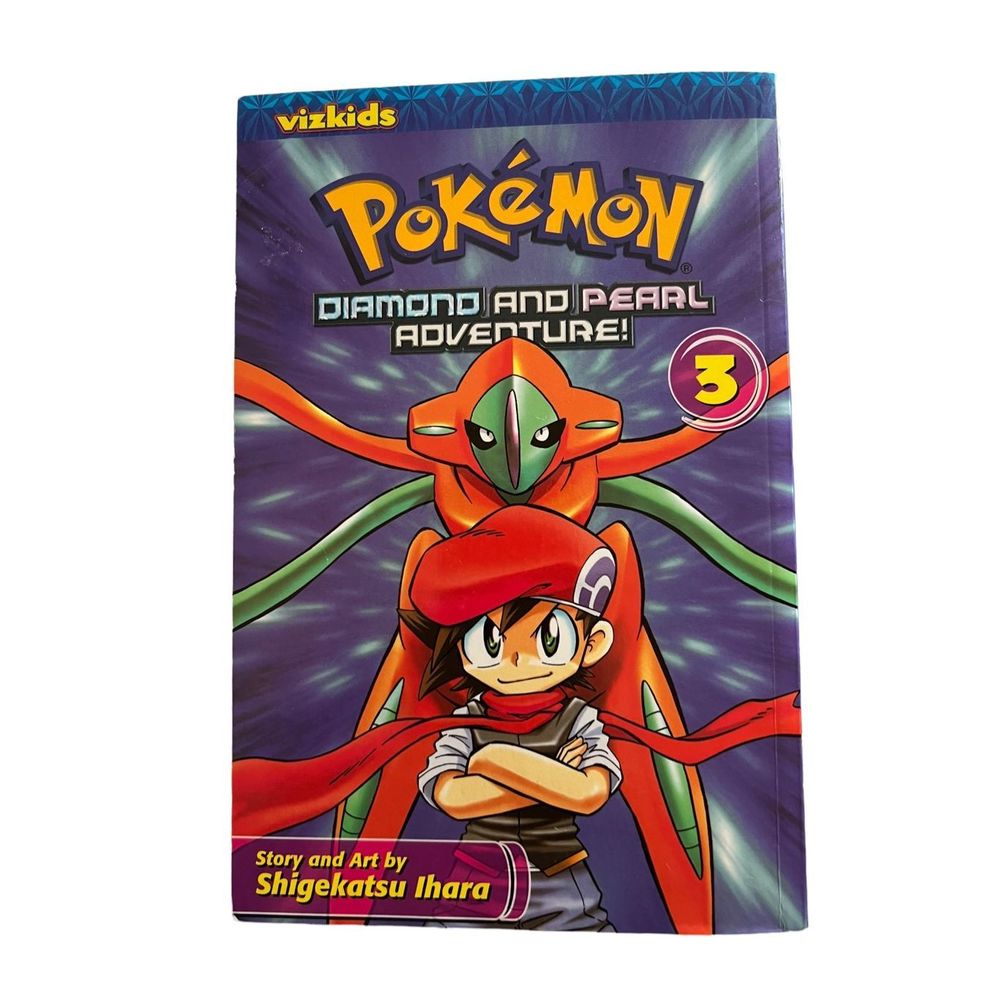 Pokémon Diamond‎ and Pearl Adventure!, Vol. 3 (3) (Pokemon) Reverse Comic Book